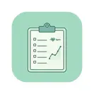 Health clipboard icon